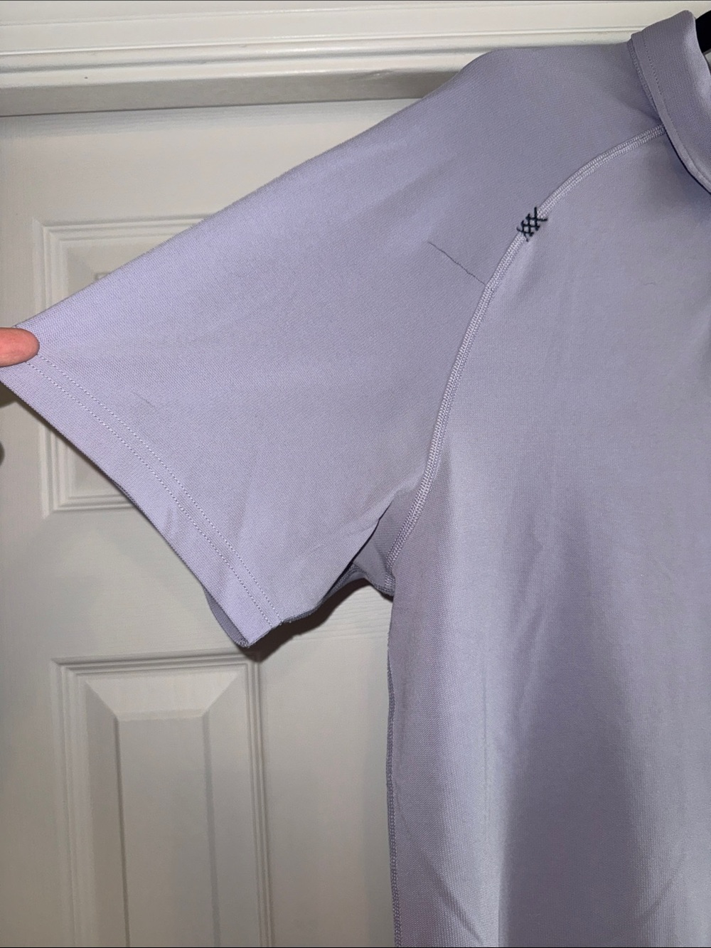 Rhône Men’s Delta Lavender Short Sleeve Polo size Large - Picture 3 of 7